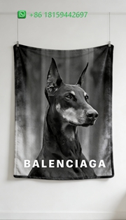 Balenciaga Throw Blankets